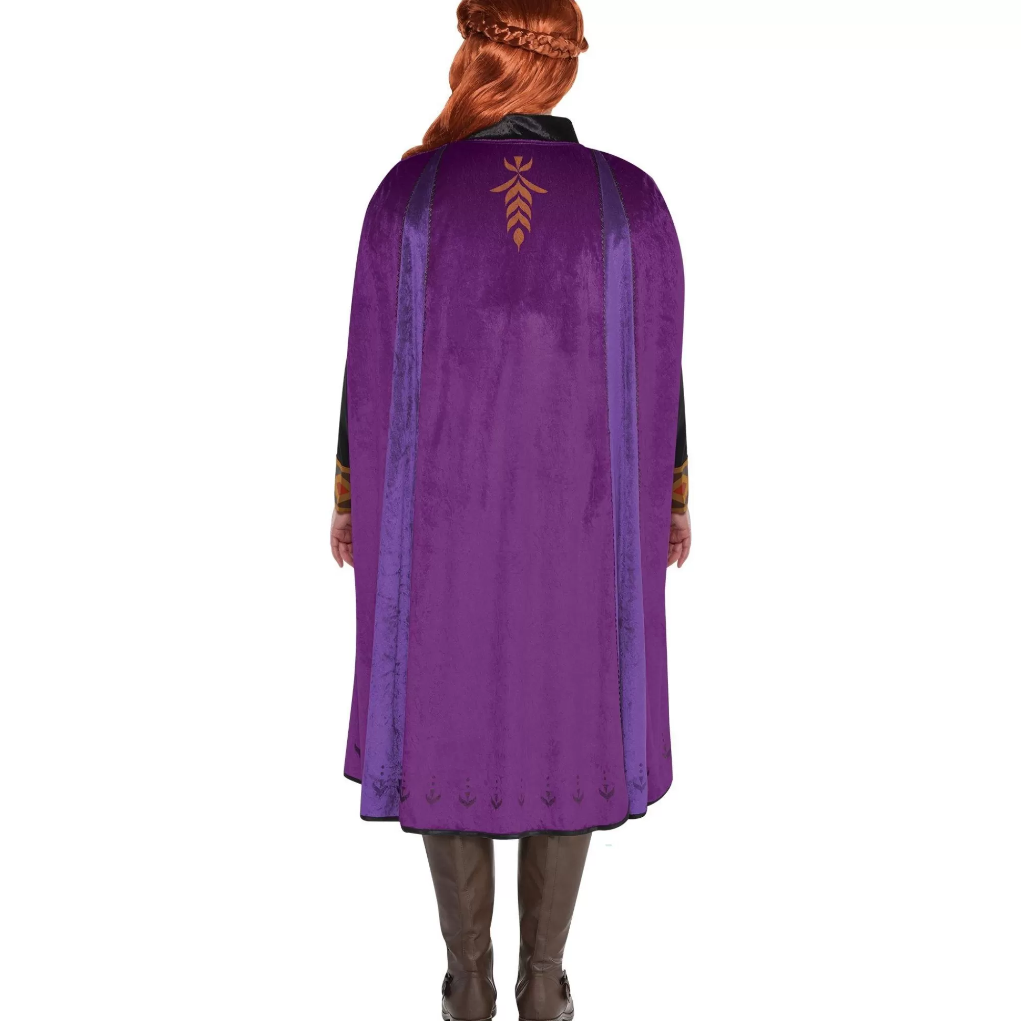 Party City Plus Size Costumes-Adult Act 2 Anna Costume Plus Size - Frozen 2