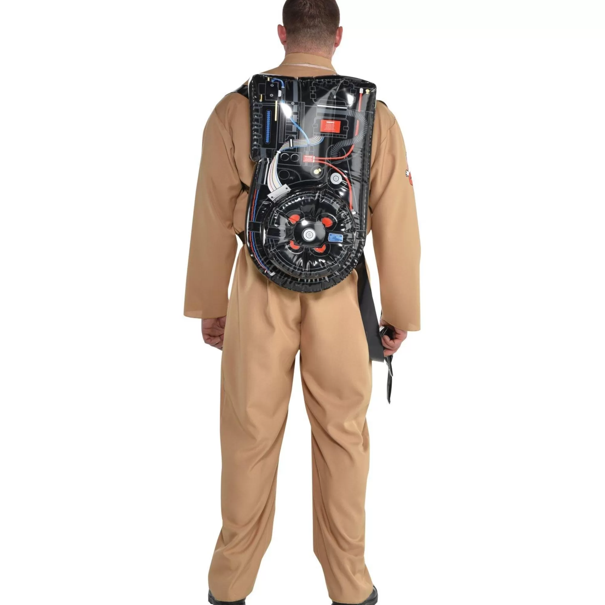 Party City Plus Size Costumes-Adult Ghostbusters Plus Size Deluxe Costume With Proton Pack