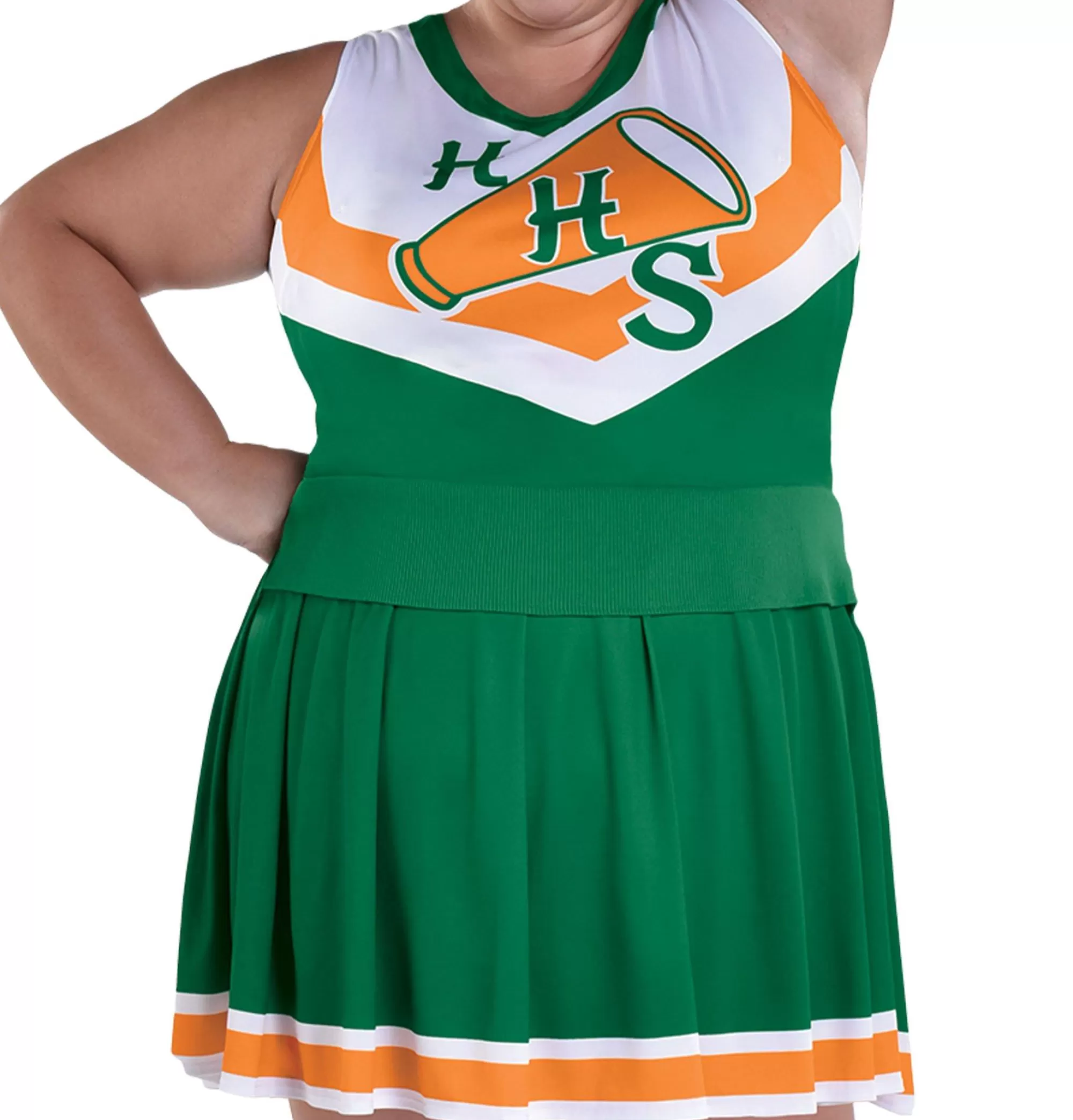 Party City Plus Size Costumes-Adult Hawkins High Cheerleader Plus Size Costume - Stranger Things 4