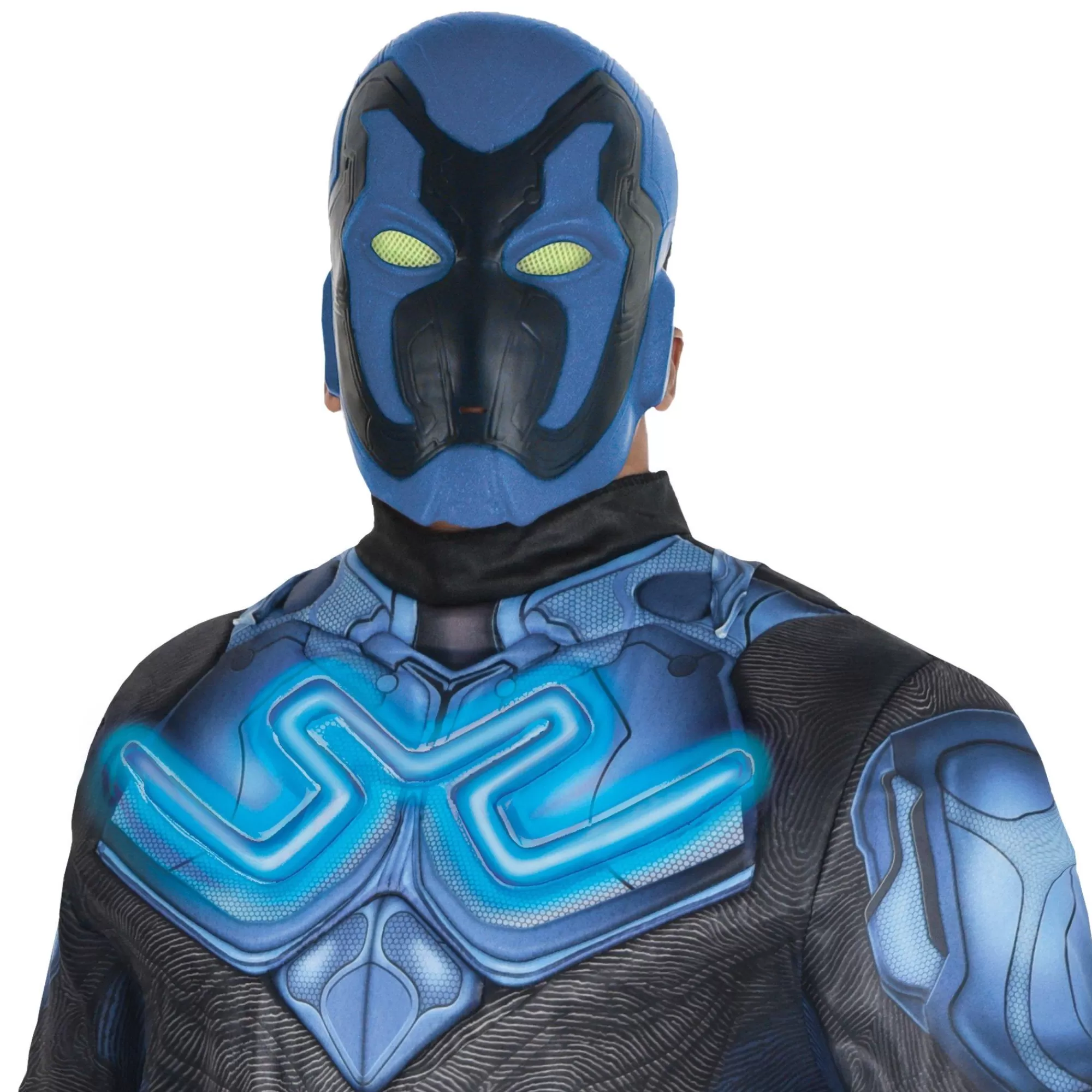 Party City Plus Size Costumes | Adult Light-Up Blue Beetle Plus Size Costume - Blue Beetle Movie