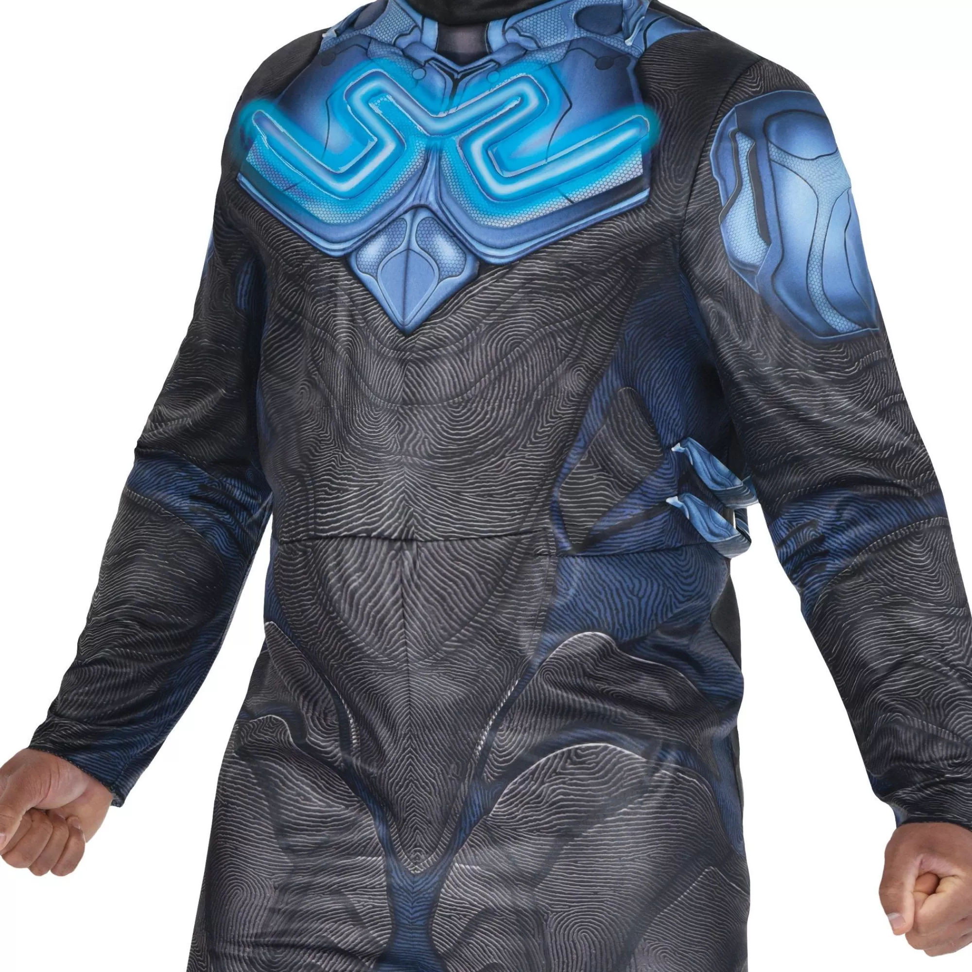 Party City Plus Size Costumes | Adult Light-Up Blue Beetle Plus Size Costume - Blue Beetle Movie