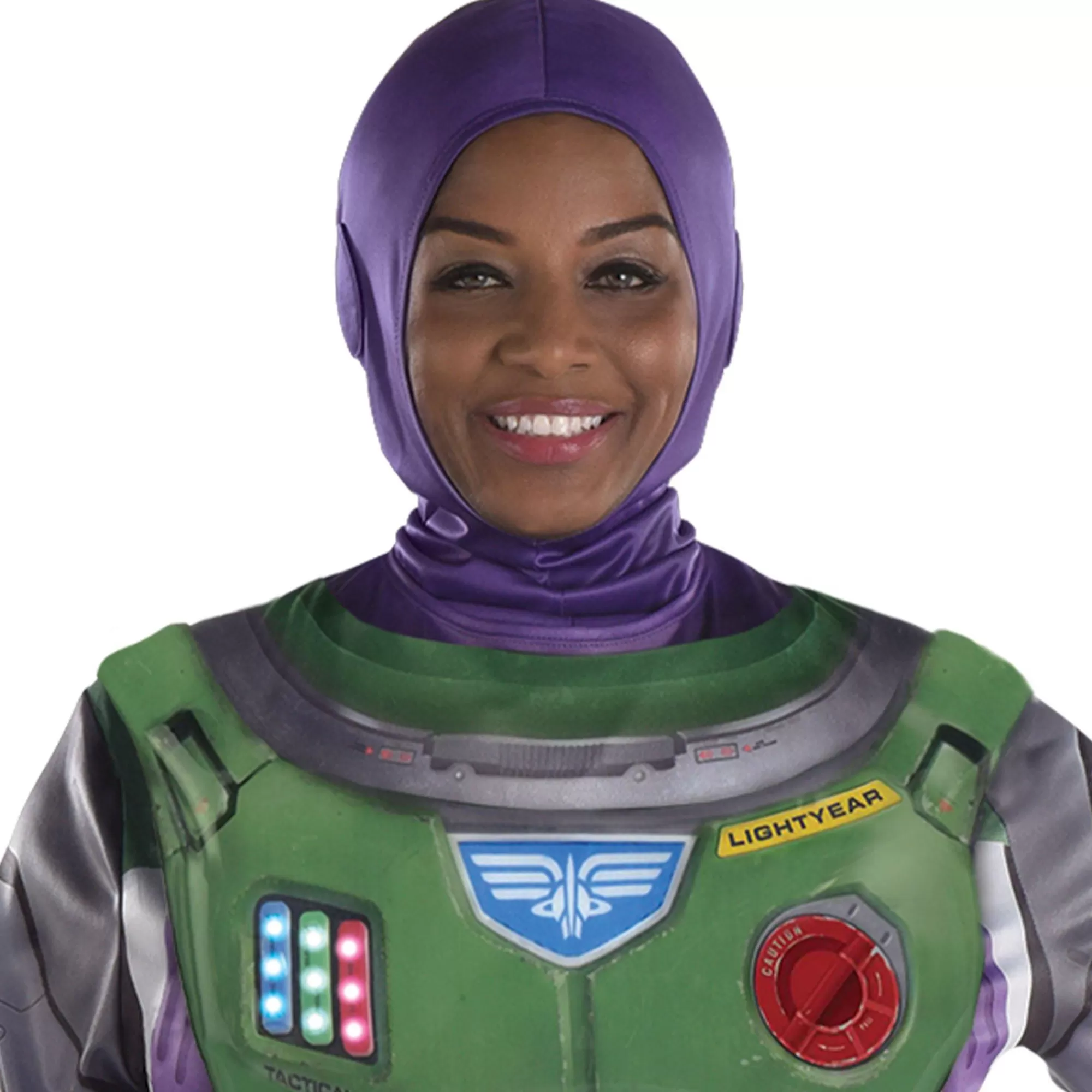 Party City Plus Size Costumes-Adult Light-Up Buzz Lightyear Space Ranger Alpha Plus Size Costume - Lightyear