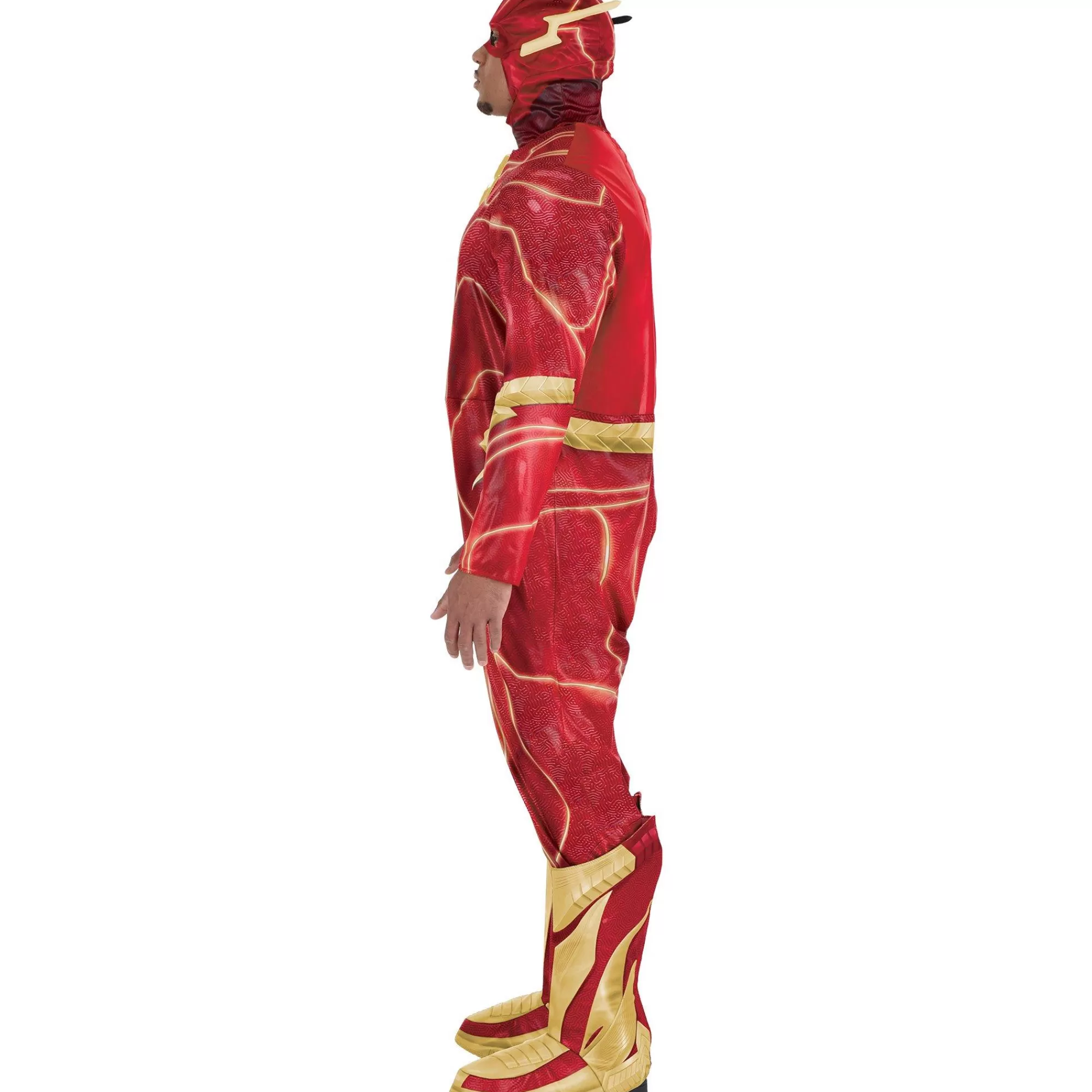 Party City Plus Size Costumes-Adult Light-Up The Flash Plus Size Costume - Dc