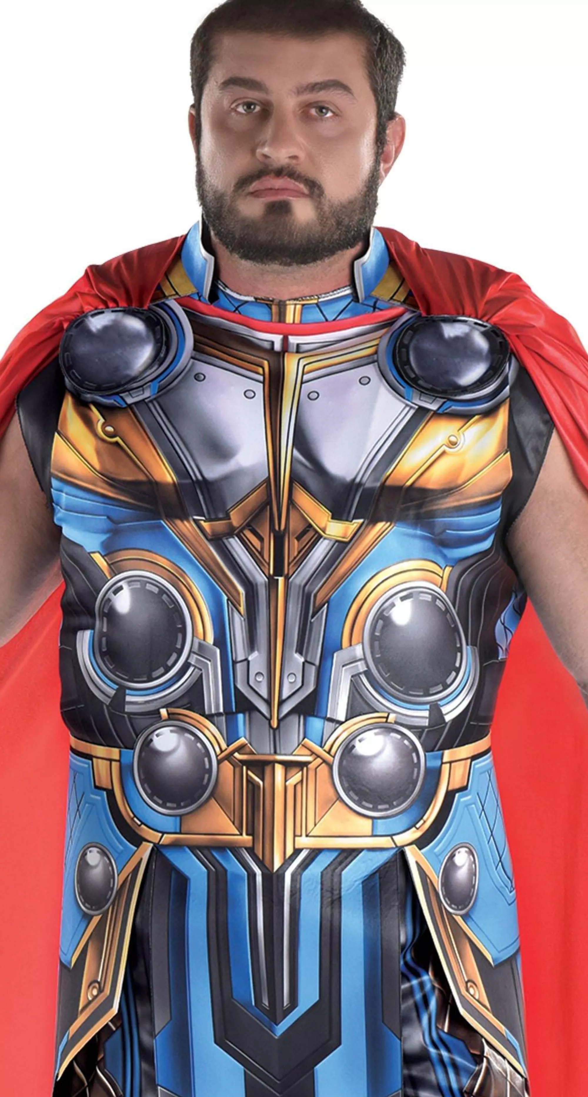 Party City Plus Size Costumes-Adult Thor Plus Size Costume - Thor: Love And Thunder