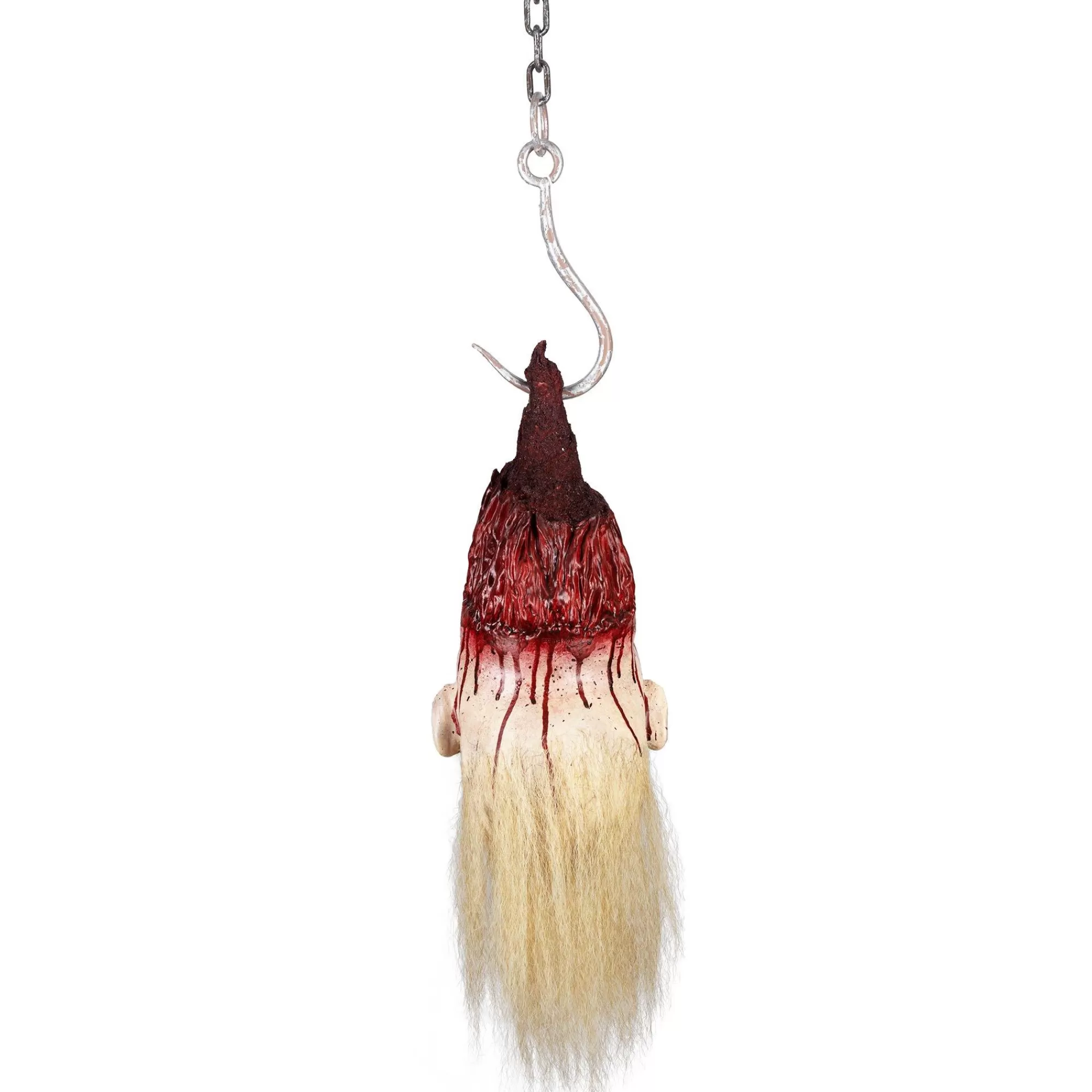 Party City Get Axed | Blonde Severed Head Latex & Vinyl Hanging Decoration, 7.75In X 23.25In