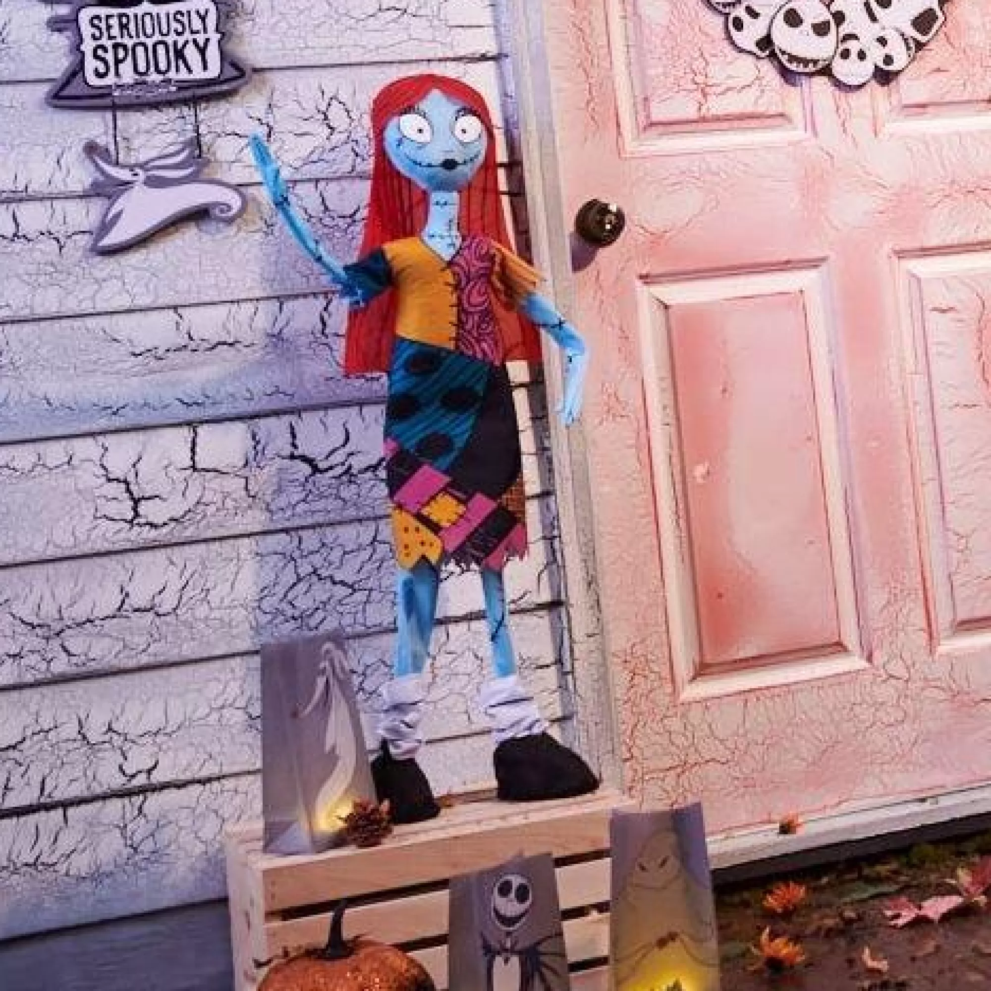 Party City Favors & Favor Bags | Giant Standing Sally Decoration - The Nightmare Before Christmas