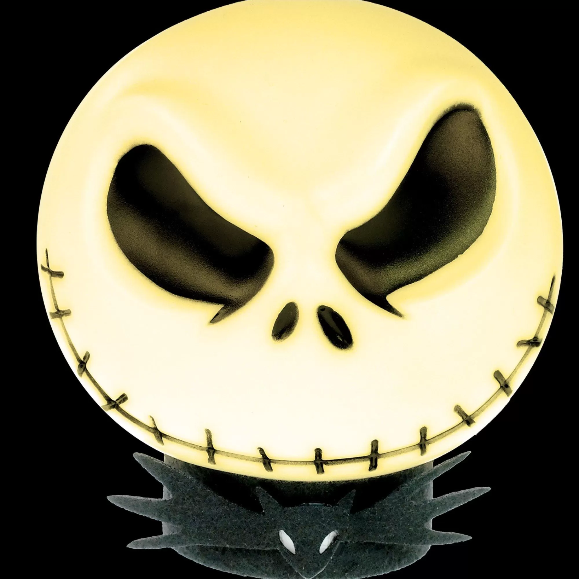 Party City Home Décor | Light-Up Jack Skellington Head, 5In X 5.5In The Nightmare Before Christmas