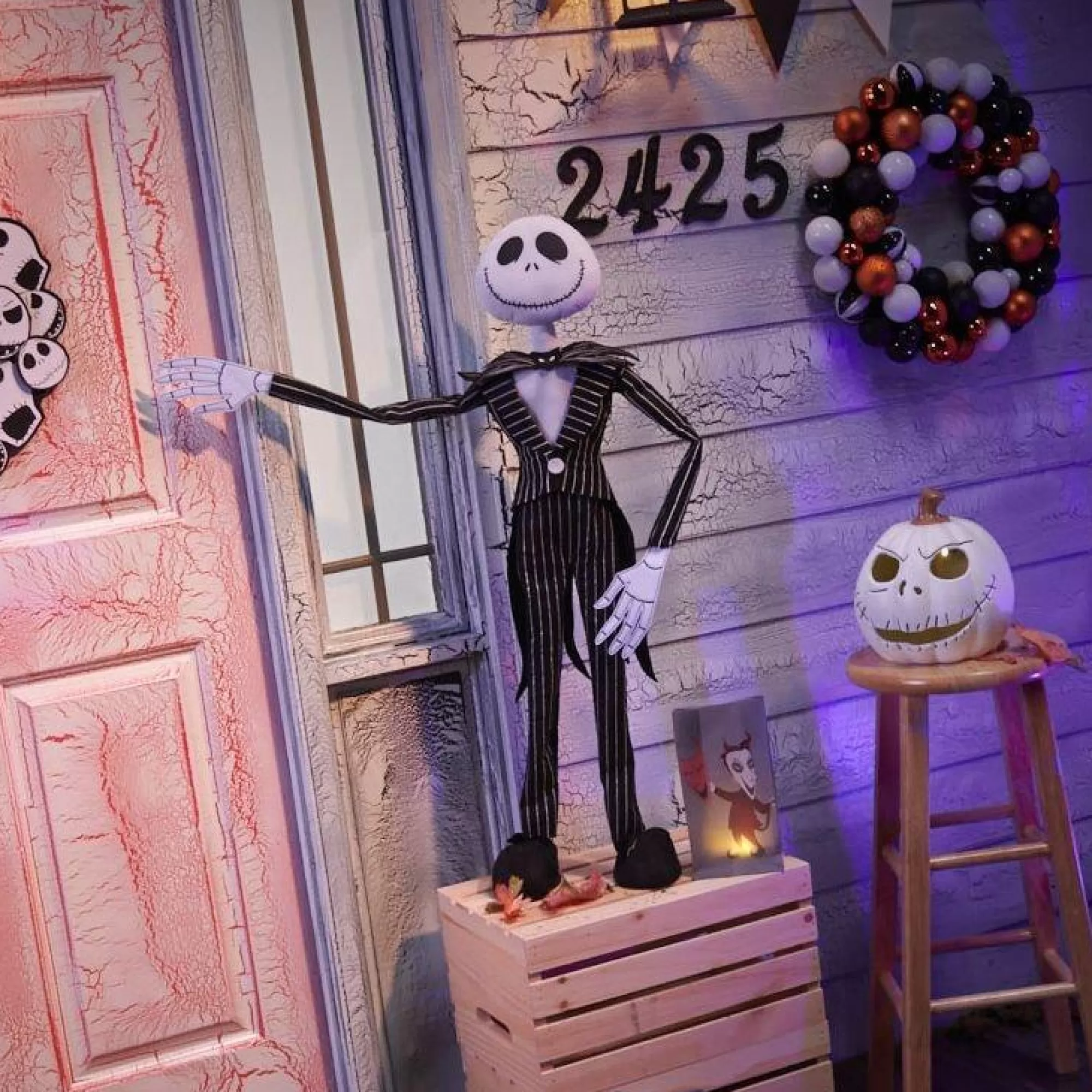 Party City Standing Props | Standing Jack Skellington Decoration - The Nightmare Before Christmas